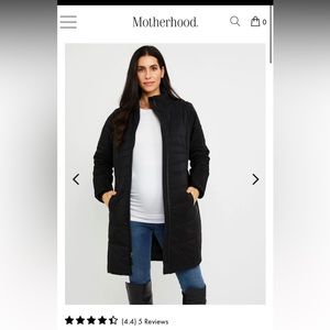 NWT Maternity Puffer Jacket